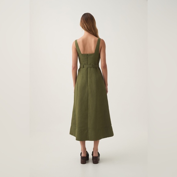NEW: AJE Axle Utility Midi Dress - US 6 - Picture 4 of 8